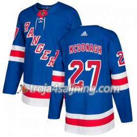 New York Rangers tröja Ryan McDonagh 27 Adidas 2017-2018 Blå Authentic - NHL Tröjor Herr